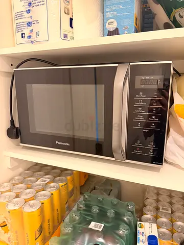 Panasonic microwave large with grill and thaw functions