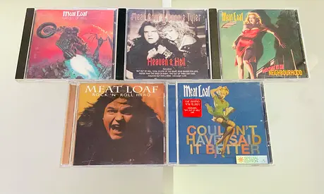 5 Meat Loaf Music CD’s