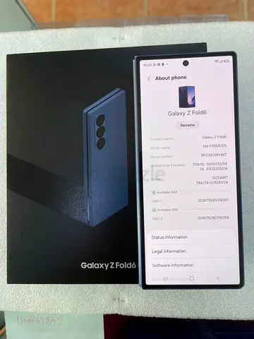 Samsung Galaxy Z Fold6 - Good Condition with Box