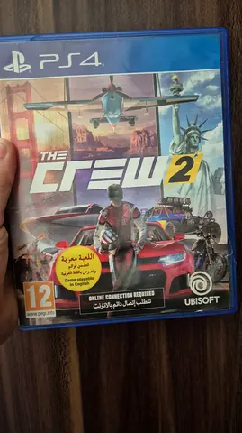 The Crew 2 (PS4)-Original Disc with Case Good condition but 2 to 4 scratches working in good