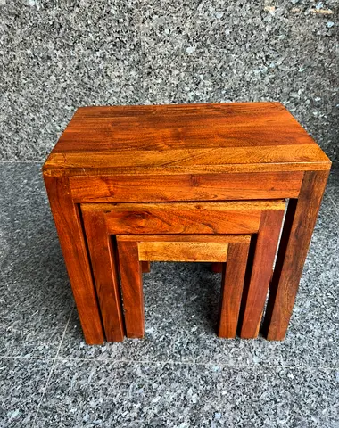 Nesting tables- side tables- end tables- solid wood