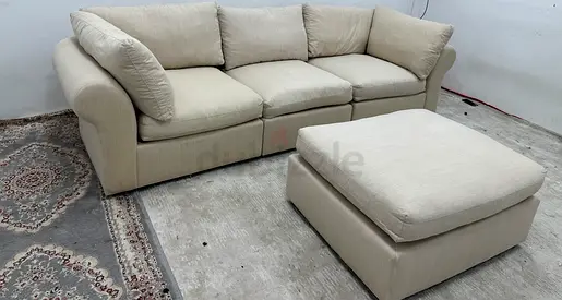 Looks great condition pottery barn modular sofa