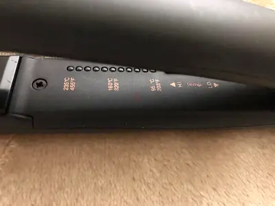 Elchim Nature Touch professional hair straightener.