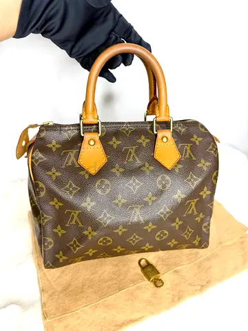 Pre-owned Louis Vuitton Speedy 25 Monogram Handbag - Good Condition
