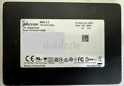 MICRON 2.5” SSD - 1 TB