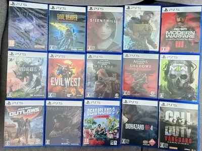 Bundle of 16 PS5 Games — Mixed Titles (Good Condition)