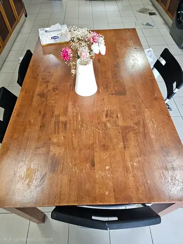 Solid Wood table. Without chairs