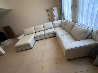 Perfect condition kivik ushape sofa beige