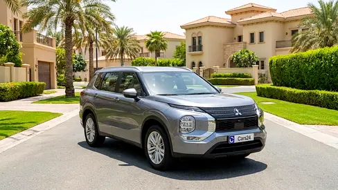 AED 1,019/m | 0 DP | Free 3 Months Warranty | Service History | MITSUBISHI OUTLANDER 2023