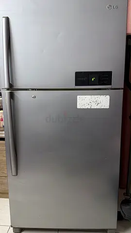 LG Top Freezer Refrigerator - 2 Door, Silver (Used)