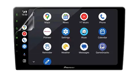 Screen Protector for Pioneer DMH-AP6650 - ViaScreens - Made in Great Britain