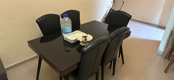 Dining table with 5 seats