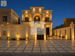 Luxury villa with a classic design – two floors and a rooftop – private pool – 5,000 sq ft –