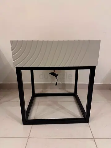 Home center Bedside table with USB port for sale