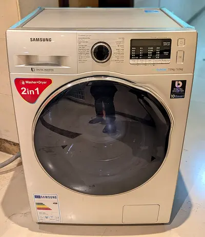Samsung(2025) 2in1 7kg/5kg Washer/Dryer Combo+FREE DELIVERY!!! Washing Machine For Sale!!!