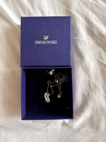 Swarovski necklace with box for sale