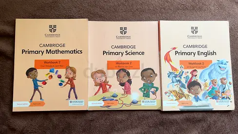 Cambridge Primary International work Book and Text Books - Year 2