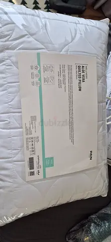 Aloe Vera Quilted Pillow - New, Sealed (Standard Size)
