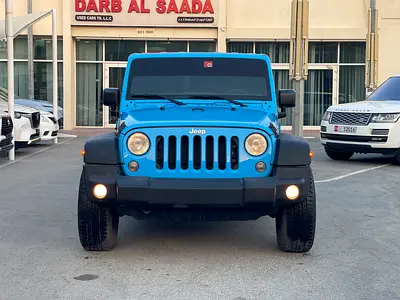 جيب رانجلر 2018 خليجي سبورت بحاله ممتازه