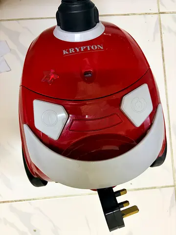 Krypton Red Compact Vacuum Cleaner - Works, Good Condition