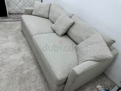 Like new condition cratebarrel three seater sofa