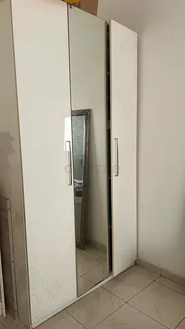 White Ikea Cupboard- wardrobe