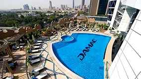 Private room with attached bathroom in Damac park towers. Luxury amenities direct access to DIFClink