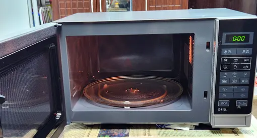 Used Sharp Countertop Microwave with Grill - Good Working Condition
