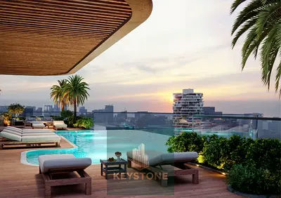 High-floor 1BR | 20/80pp // 0 commission| Skyline & Pool Views