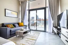 Canal View, Furnished Studio, Millennium Binghatti