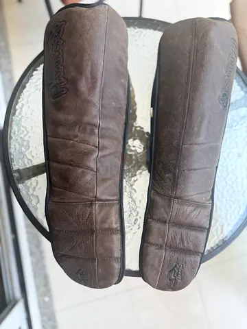 XL Hayabusa Shin guards, Pads | For Boxing Kick Boxing Muay Thai | Full Grain Leather