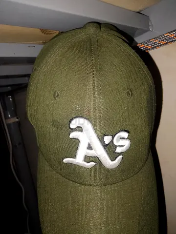 Olive Green Oakland Athletics Baseball Cap