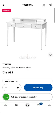 IKEA princess dressing table