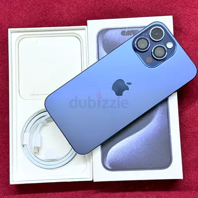 IPHONE 15 PRO MAX 256GB STORAGE BLUE TITANIUM