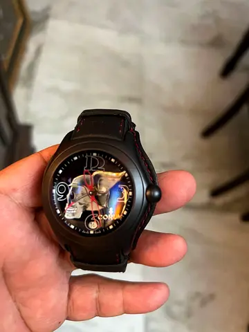 Stylish Corum Watch with Skeleton Dial