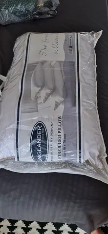 EnglishLander Filled Fiber Bed Pillow - New in Pack