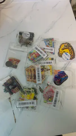 Collection of Souvenir Fridge Magnets