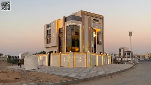 Luxury villa for sale in Al Helio 1 – 3,500 sq ft | 5 master bedrooms | Modern design and super deluxe finishes | Prime location close to all amenitie