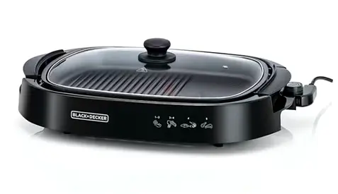 Black+Decker 2200W Health Grill - Electric Indoor Grill (Used only once)