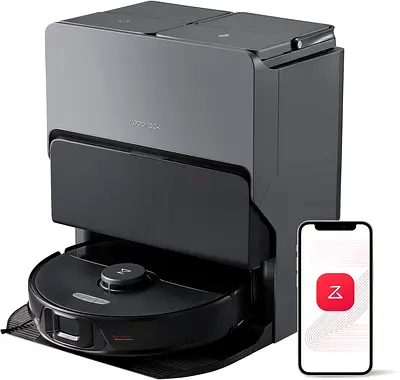 roborock S8 MaxV Ultra Robot Vacuum  Sonic Mop, 10000 Pa Suction,Deep Cleaning, Hot Air Self-Drying