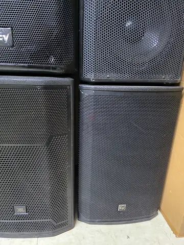 Set of 4 Professional PA Speakers (JBL/EV style) - Good Working Condition