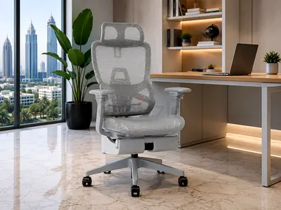 Dave Grey High Back Ergonomic Chair | Premium Office Chair UAE