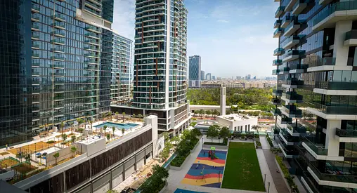 Al Kifaf - Wasl -1 - Residence -1 - Near Metro Station - 2 Bed Room With Zabeel Park View - New Apa
