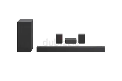 LG 5.1.2ch High Resolution Audio Sound Bar with Dolby Atmos and Surround Speakers DS75QR