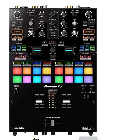 Pioneer DJ DJM-S7 Serato-compatible Two-Channel Battle Mixer - Excellent Condition