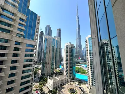 Spacious 1BR | Burj Khalifa View | Vacant & Ready to Move In