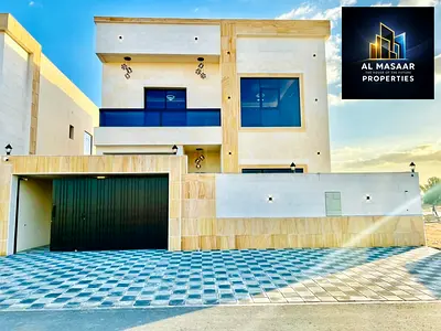 فرصة امتلاك فيلا احلامك تصميم مودرن و شامل رسوم التسجيل قريبة من المسجد و بسعر قابل للتفاوض