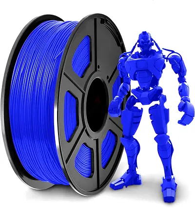 Blue PLA 3D Printer Filament - 1kg Spoolx