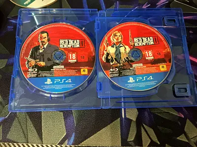 Red Dead Redemption 2 for Sony PS4 working perfectly no scratches used once also works on ps5