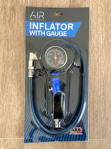 ARB inflator with gauge